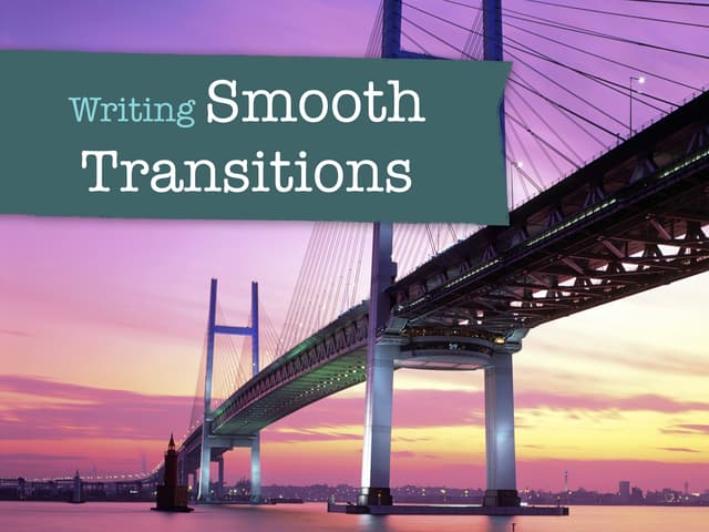 Transitions