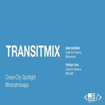 Transitmix Spotlight