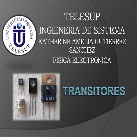 Transitores | PPTX