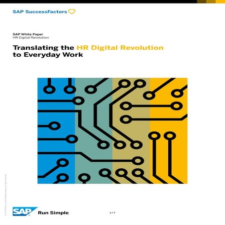 Translating the HR Digital Revolution to Everyday Work 