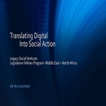 Translating digital into social action lsv 3 1-15