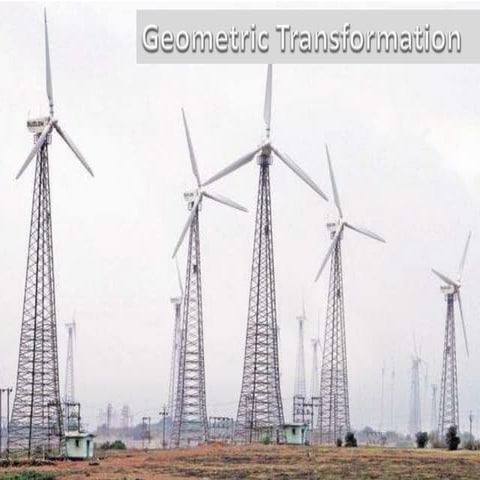 Geometric Transformation: Translation 