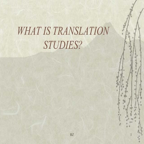 Comprehensive Introduction to Translation Studies: History, Theory, and ...