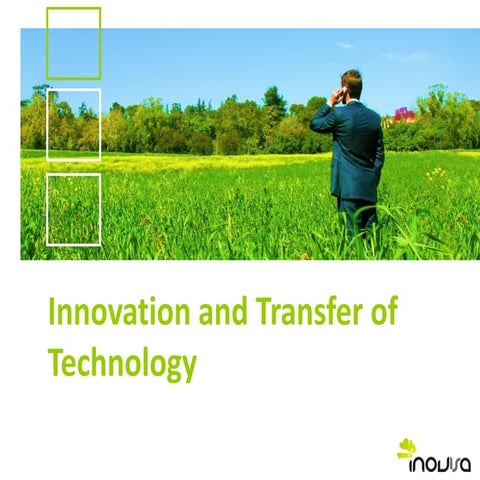 Innovation and Technology Transfer | PDF