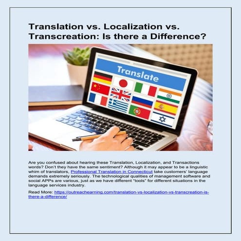 Translation Vs Localization : Language localisation – ZRYT