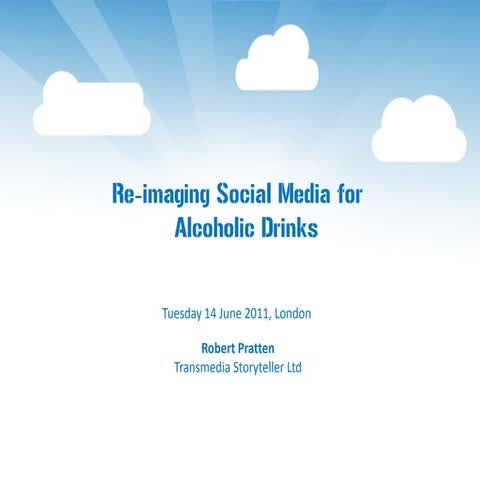 Transmedia and alcoholic drinks