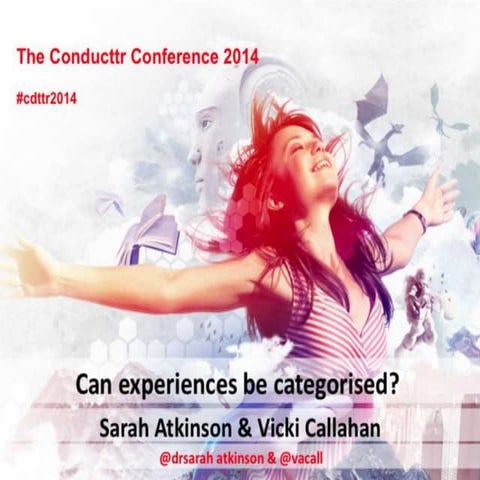 Categorising experiences