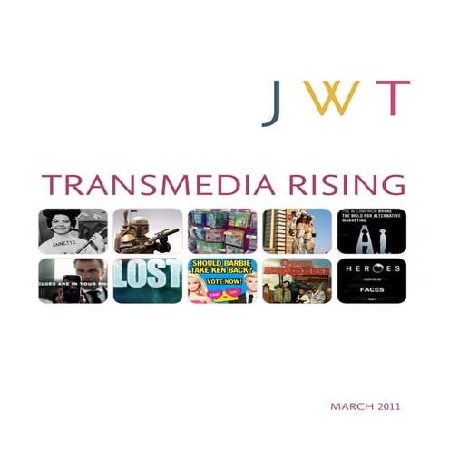 JWT: Trans media rising trend report March 2011