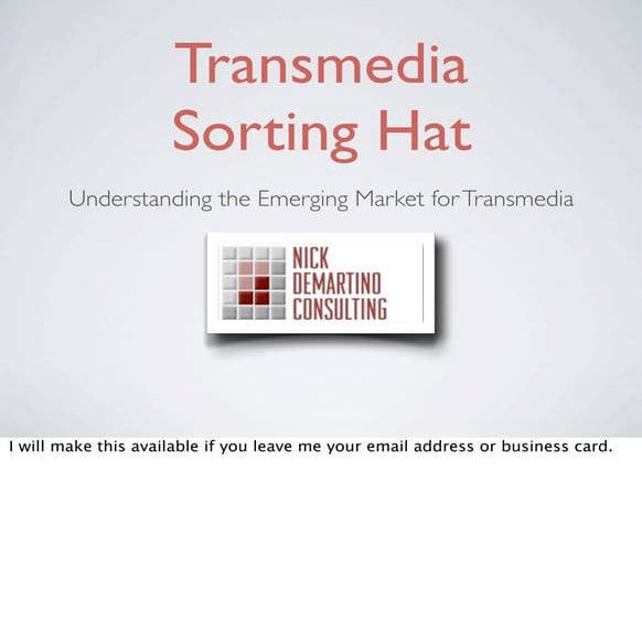 Transmedia sorting hat