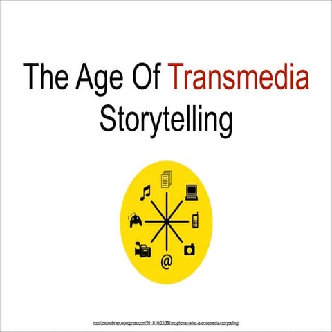 The Age Of Transmedia: How Brands Can Tell Better Stories