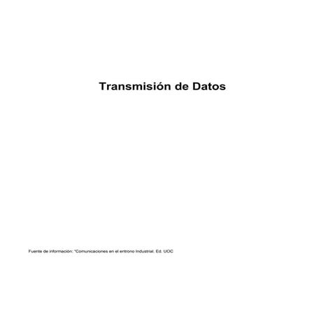 Transmisiondedatos