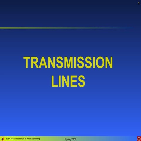 transmission-linesppt transmission lines