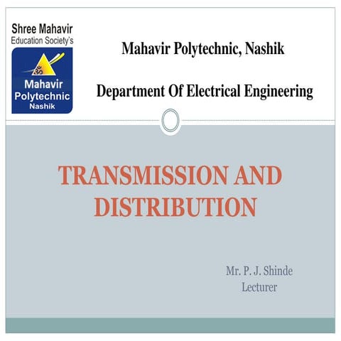 TRANSMISSION AND DISTRIBUTION PPT.pptxbcxzbzcbcxbvcv