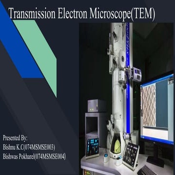 Transmission Electron Microscope