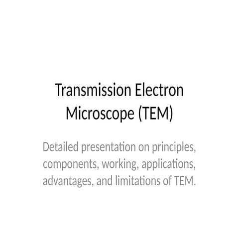 Transmission electron microscope, high resolution tem and selected area ...