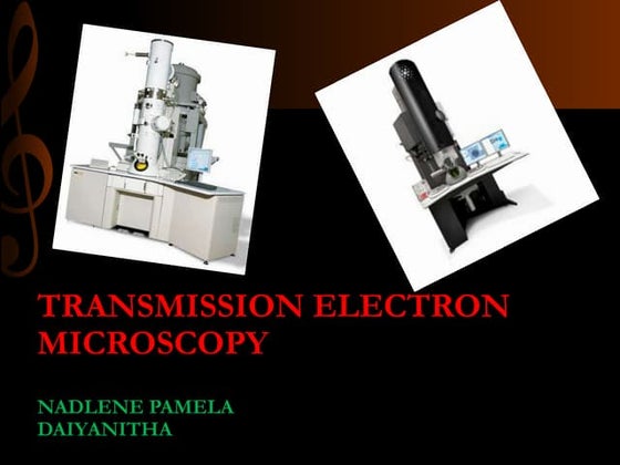 Transmission Electron Microscope (TEM)... | PPT
