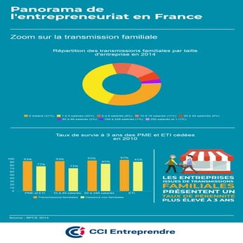 Zoom sur la transmission familiale - Panorama des entreprises 