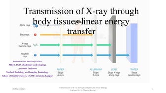Transmission of X-ray through body tissues linear energy transfer..pptx
