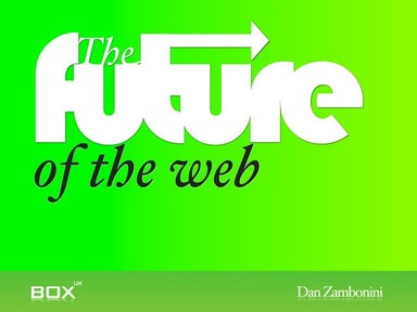 The Future of The Web: Transmission TX2 Talk