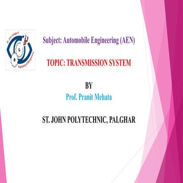 Transmission system