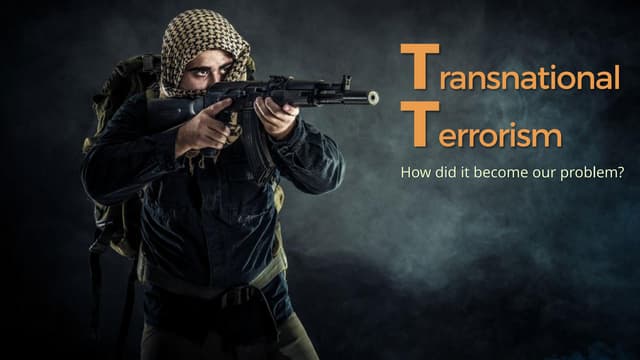 Social Studies - Transnational Terr...