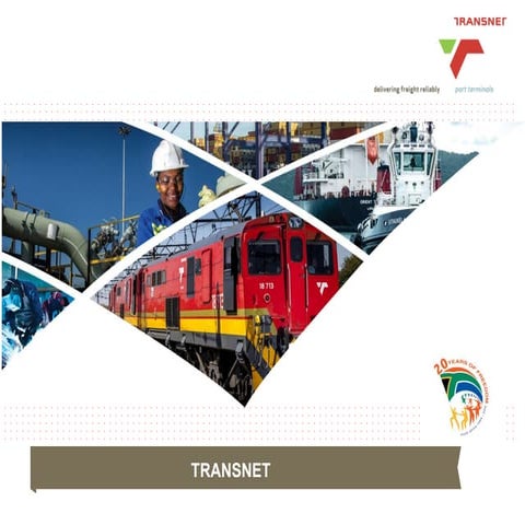 Transnet  who we are- by Transnet Port Terminals Chief Executive, Karl Socikwa
