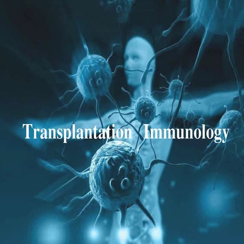 Immunology of Transplantation and Rejection 