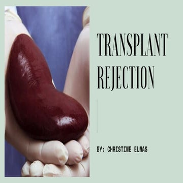 Transplantation Rejection.pptx