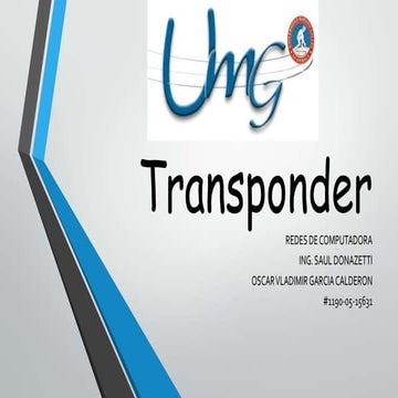 Transponders | PPTX