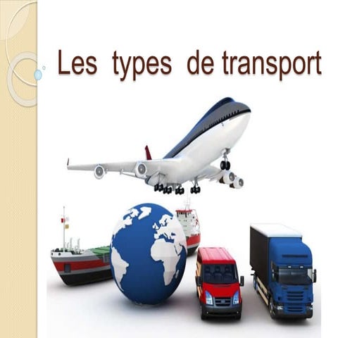 Les types de transport | PPTX