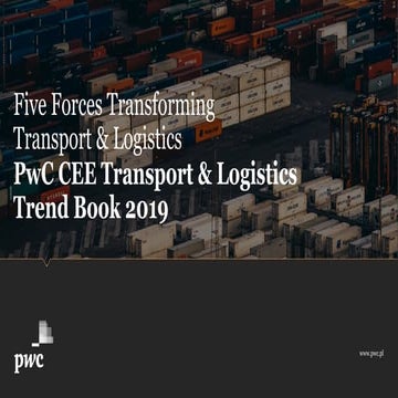 PwC CEE Transport & Logistics Trend Book 2019