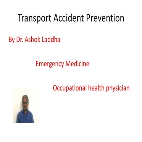 Transport accident prevention