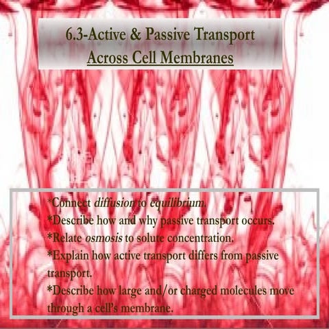 Physiology of Transport accross cell membranes.pptx