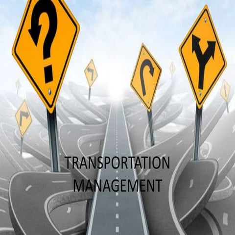 Transportation Management