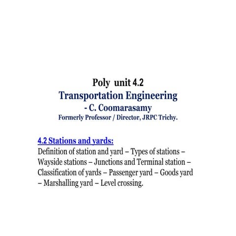 cc ppt Transportation engg poly unit 4(2)