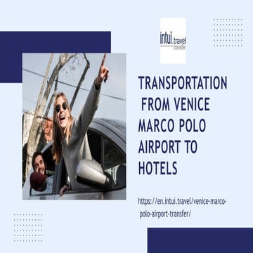 Transportation from Venice Airport to Hotel