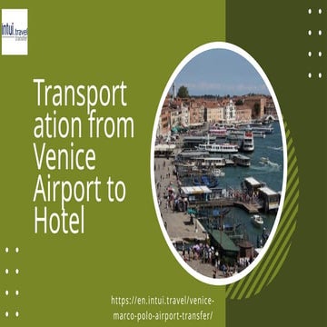 Transportation from Venice Airport to Hotel Transfer