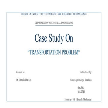 Transportation Problems Case Study1.pptx