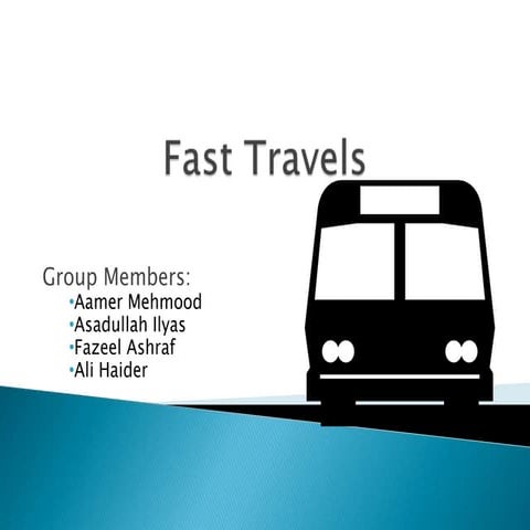Transportation service   marketing -fast travels