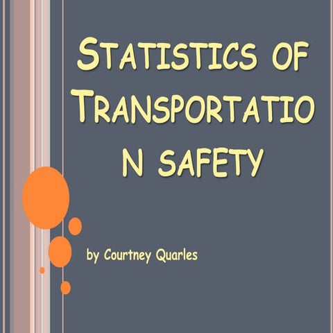 Transportation Stat   Courtney Quarles