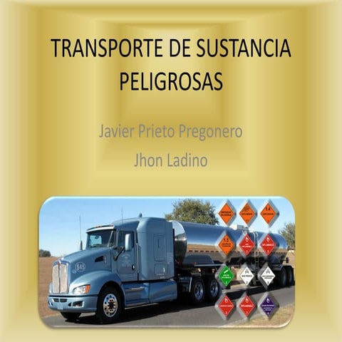 Transporte de sustancias peligrosas 1