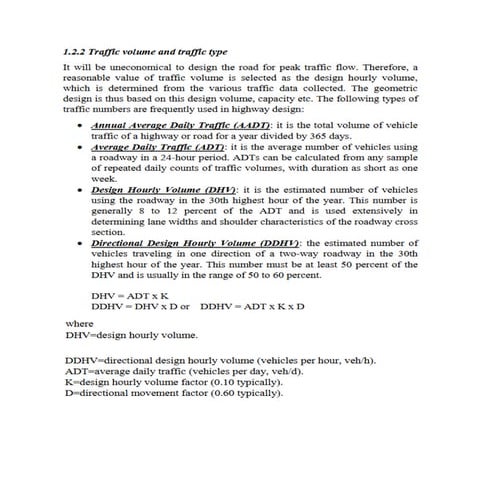 TRANSPORT ENGINEERING NOTES-DESIGN CAPACTY AND SIGHT DISTANCES.pdf