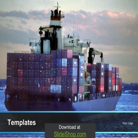 Transport freight ship