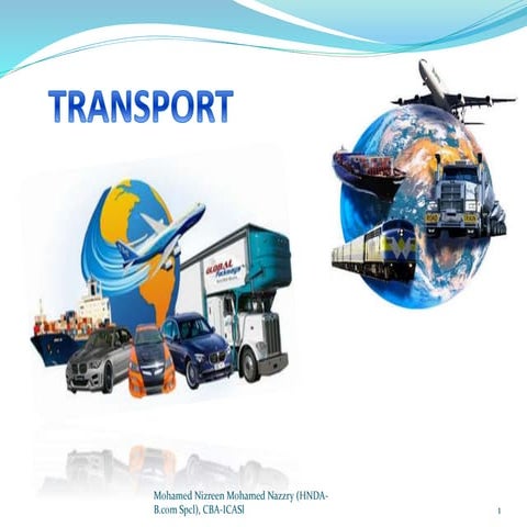 Transport &Insurance | PPT