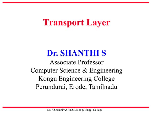 Transport layer