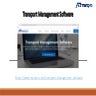 Transport management software