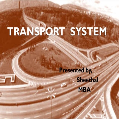Transport system ..
