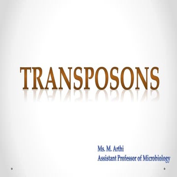 Transposons, types and transposition.pptx