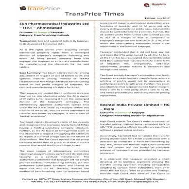 TransPrice Times - July 2017