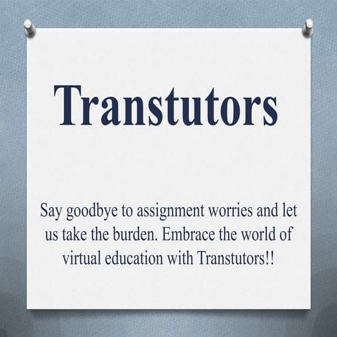 Transtutors